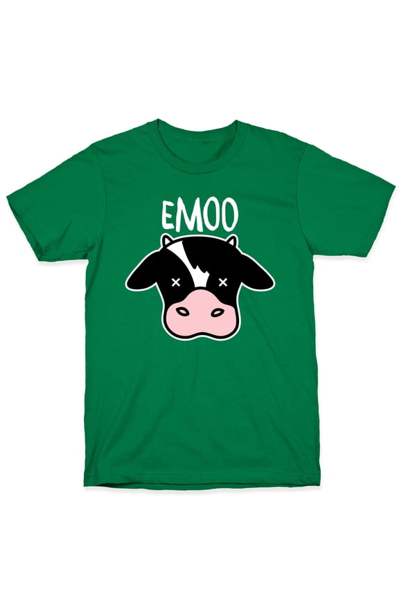 Emoo Emo Cow Tee Shirt Sweatshirt Hoodie