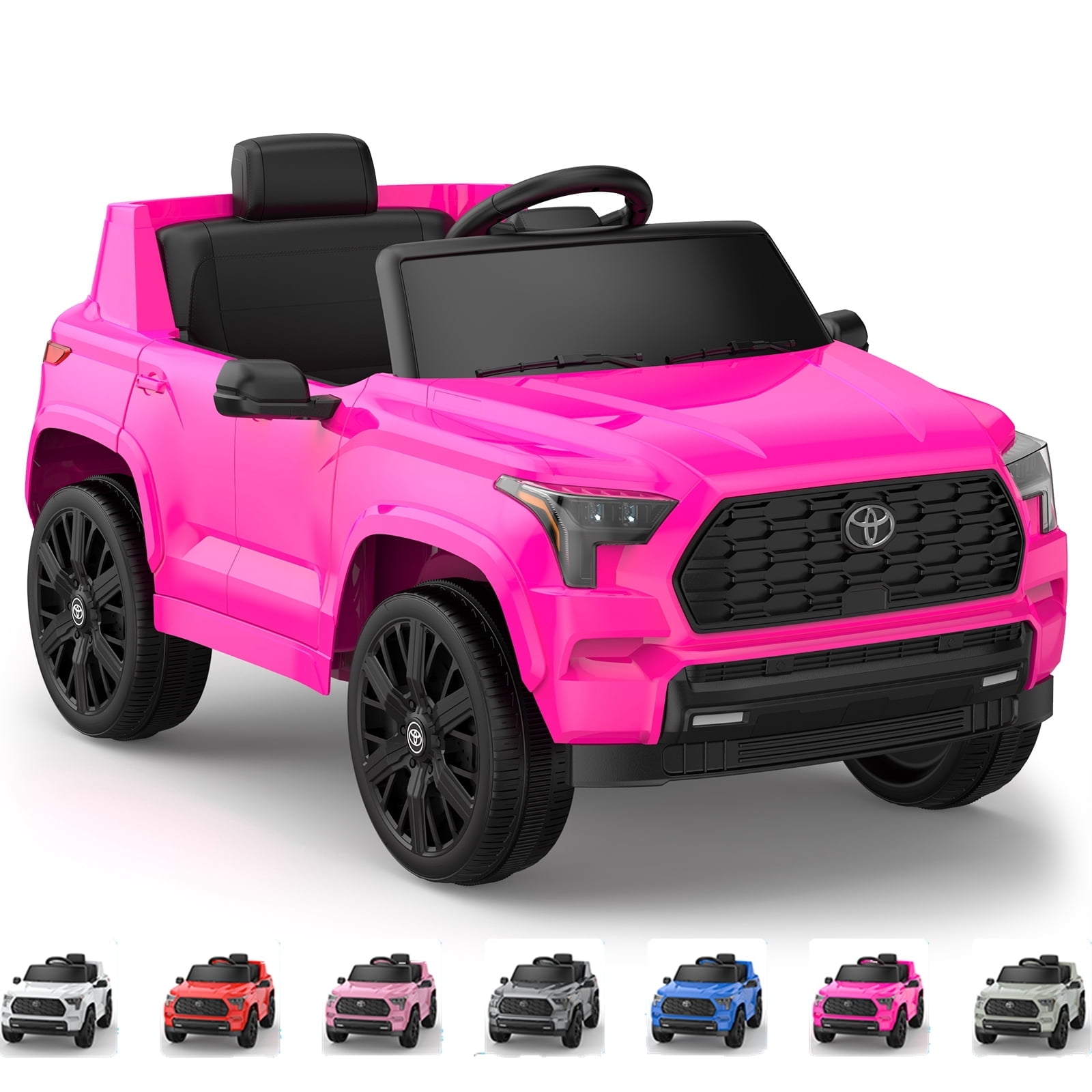 Emorefun 12V Ride On Truck Car with Remote, Licensed Toyota Electric ...