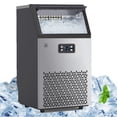 thumbnail image 1 of Emorefun Commercial Ice Maker Machine, Stainless Steel Under Counter Ice Machine, 100Lbs/24H with 33Lbs Ice Bin, 1 of 8