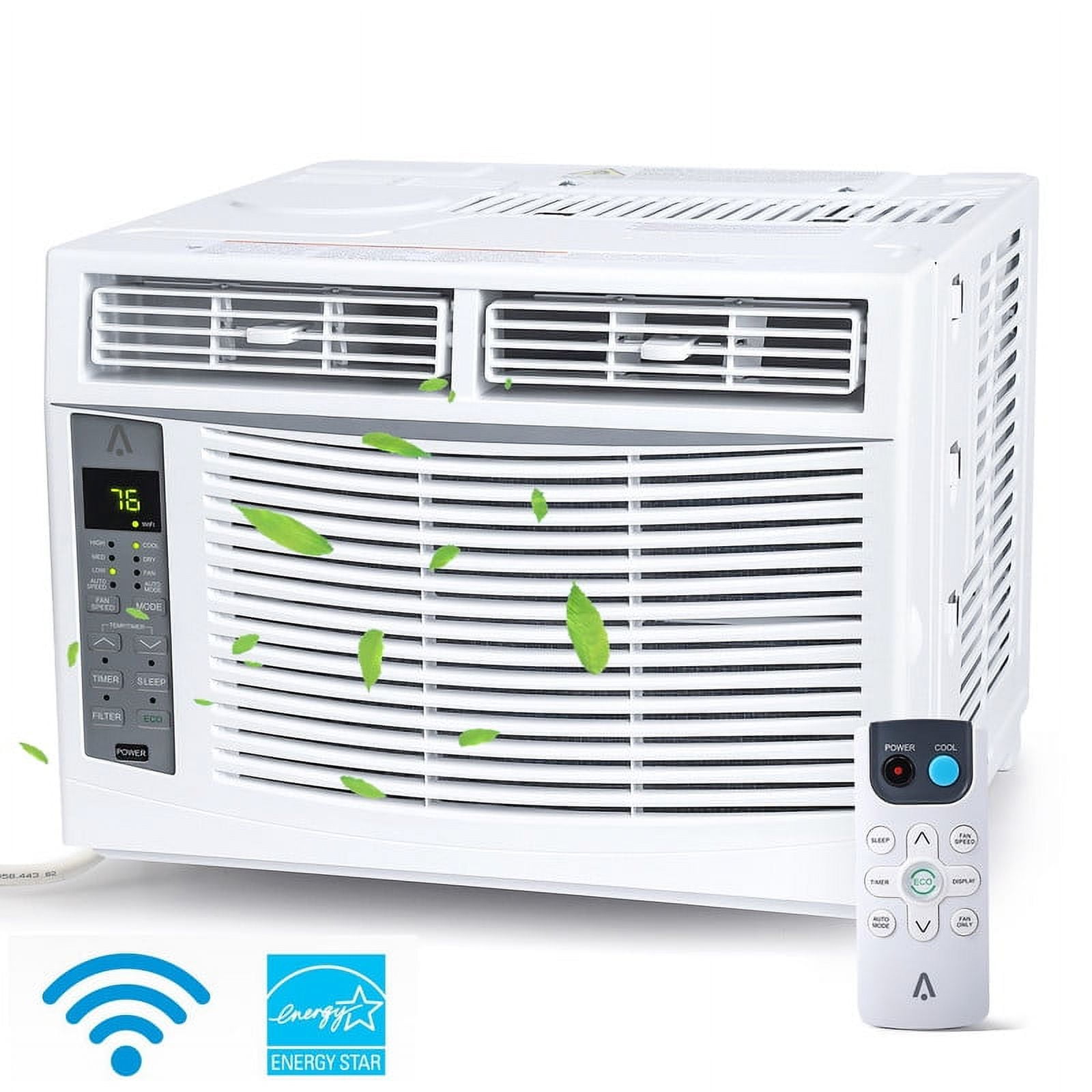 Emorefun WindowMounted Air Conditioner 6,000 BTU with APP/Remote