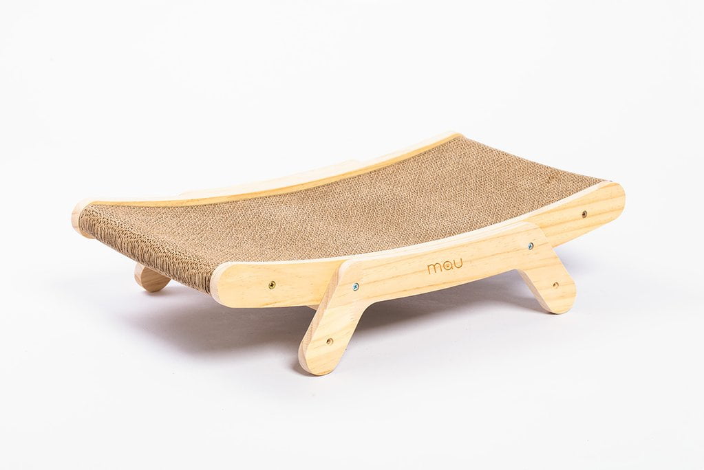 Adjustable Pinewood and Cardboard Cat Scratching Pad