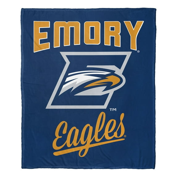 The Northwest 1COL-23600-0234-OOF 50 x 60 in. NCAA Emory University Alumni Silk Touch Throw Blanket