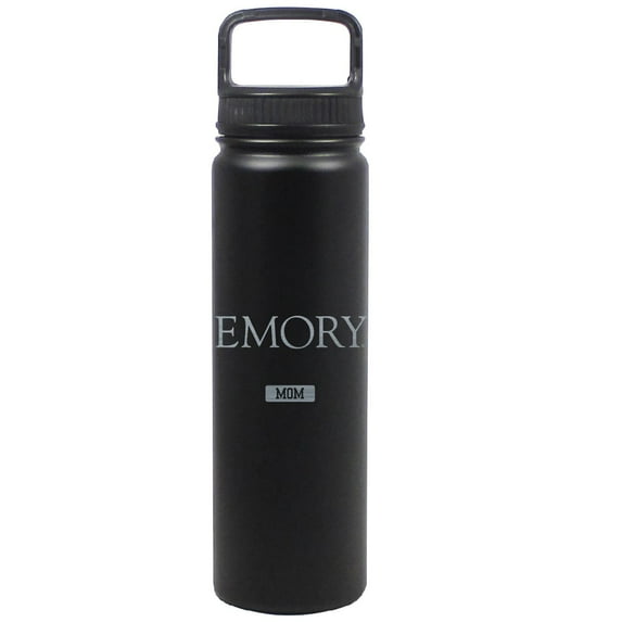 Emory Eagles Black Mom 24oz. Stainless Steel Eugene Bottle