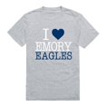 thumbnail image 1 of Emory University I Love T-Shirt, Heather Grey - Extra Large, 1 of 1