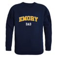 thumbnail image 1 of Emory University Mens Dad Crewneck T-Shirt, Navy - Extra Large, 1 of 1