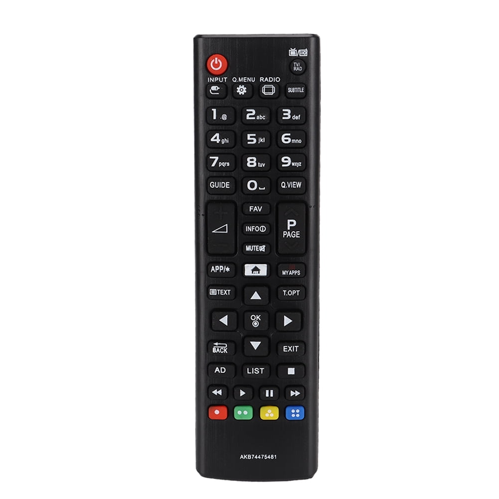 Alupre ABS Material Shell TV Television Remote Control compatible with ...