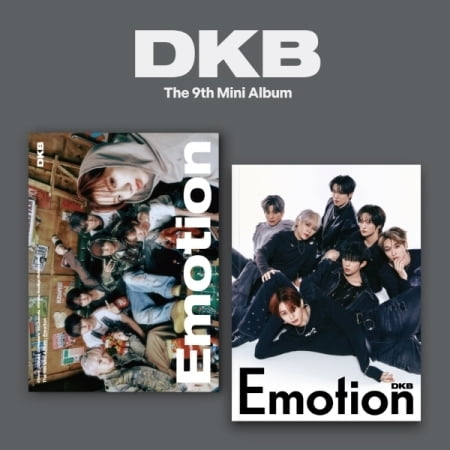 DKB - Emotion - Random Cover - incl. 84pg Photobook, Poster, Folded Poster, Photocard, Polaroid Photo, Clear Photocard Frame + Sticker - Music & Performance - CD
