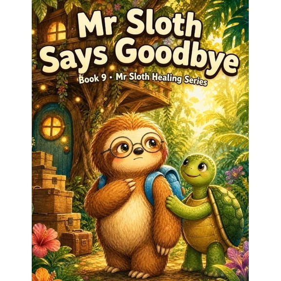 The World of MR Sloth(tm) Emotional Regu Mr Sloth Says Goodbye Book 9: handling goodbye story for kids, Book 9, (Paperback)