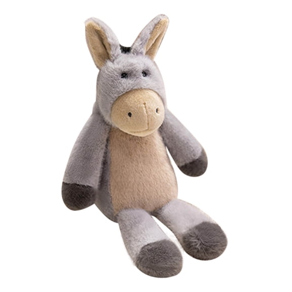 Emotional Animal Series Cartoon Donkey Toy Stubborn Character Doll Soft Pillow For Childrens Cuddly Companion