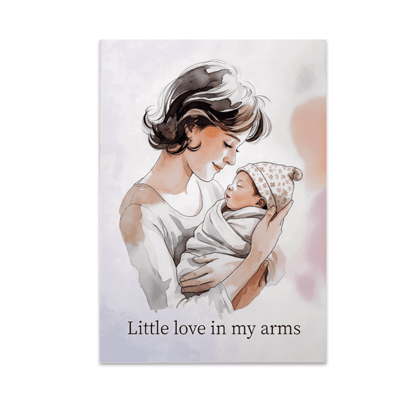 Emotional Bond Wall Decor - Parent and Baby Art - 13x19 Poster Print