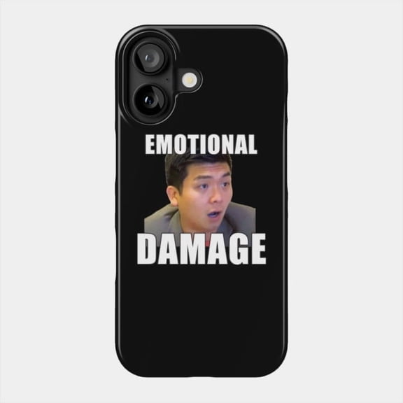 Emotional Damage Funny Viral Quote Meme Graphic Case for Apple iPhone 11 to 17