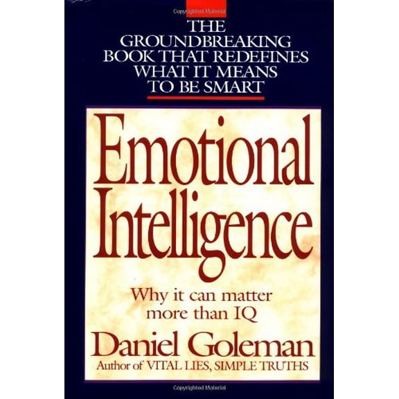 Pre-Owned Emotional Intelligence: Why It Can Matter More than IQ (Hardcover) 055309503X 9780553095036