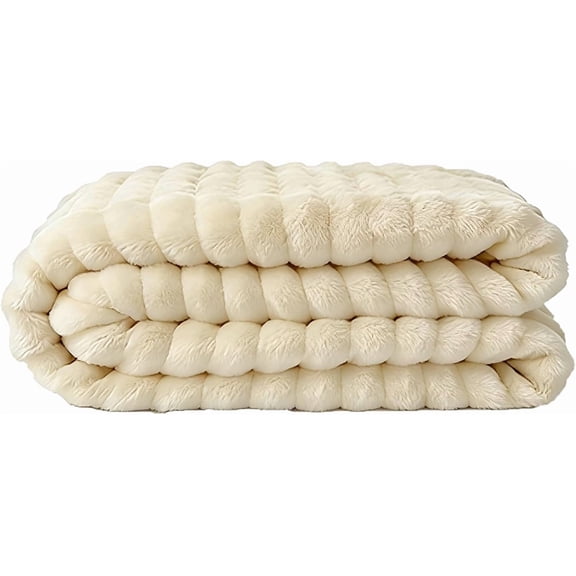 Emotional Support Blanket, Security Blanket, Calming Dog Blanket, Rabbit Hair Plush, Designed for Pets, Soft and Comfortable for Indoors Sofa, Kennel