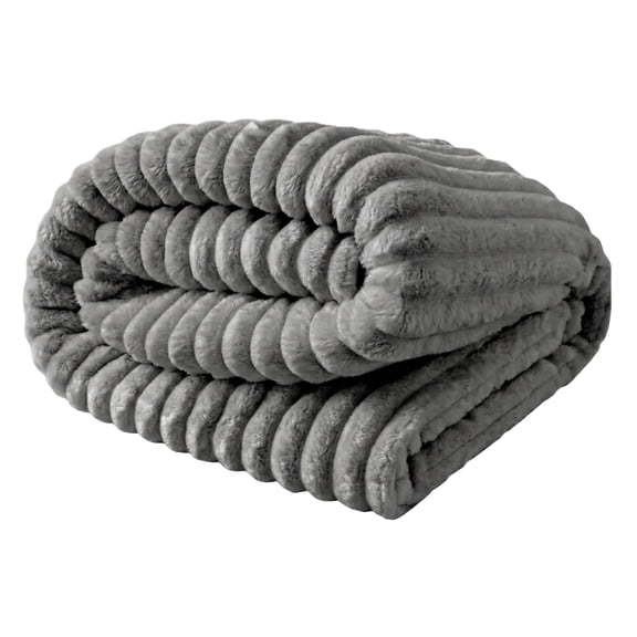Emotional Support Blanket , Security Calming Blanket, Faux Rabbit Fur Polyester Material for Indoor and Outdoor Use ( 150 * 200cm/59.05 * 78.74in)