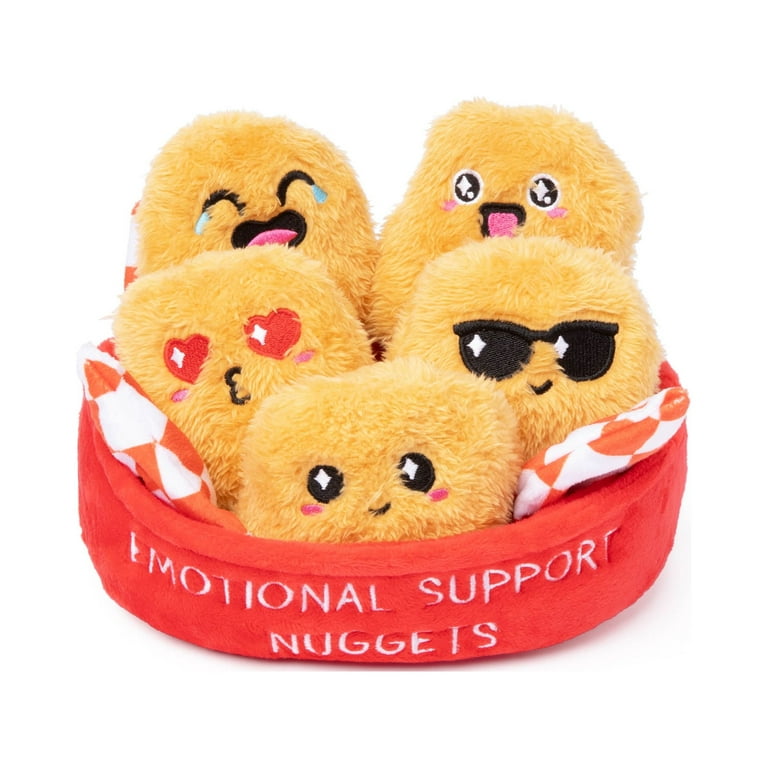 Emotional Support Chicken Nuggets – Squishy Plush Nuggets by What