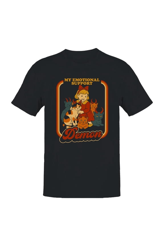Emotional Support Demon Cats Men's T-shirt