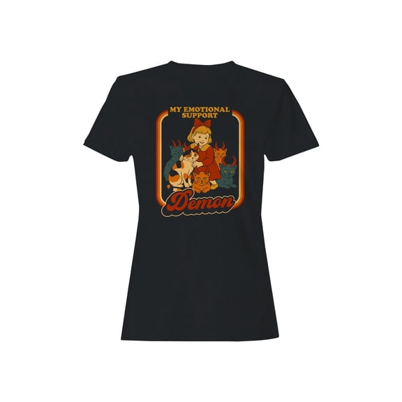 Emotional Support Demon Cats Women's T-shirt