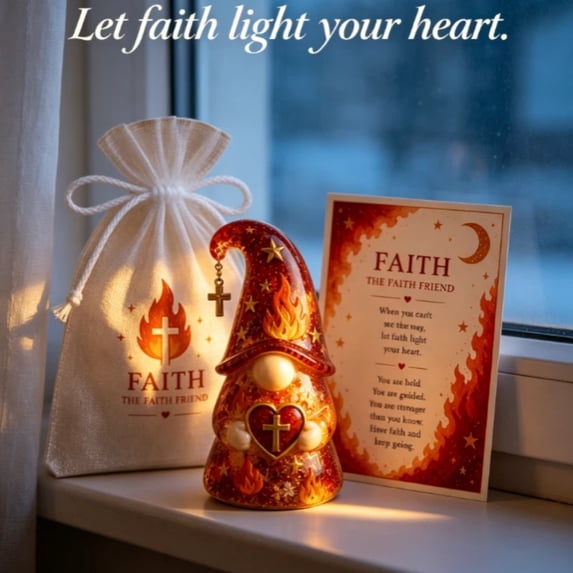 Emotional Support Gnome Figurines Inspirational Mini Decor for Stress Relief, Encouragement Gift for Women