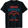 thumbnail image 1 of Emotional Support Human Party Companion T-Shirt, 1 of 4