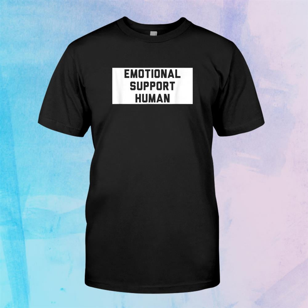 Emotional Support Human Service Dog Funny Animal Service Shirt Gift