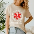 thumbnail image 1 of Emotional Support Husband Funny T-Shirt – Do Not Pet Shirt, Husband Gift, Father Day Tee, 1 of 5