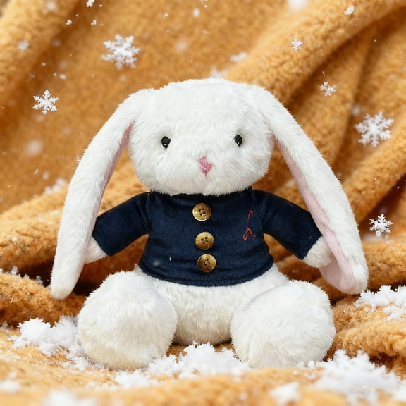 Emotional Support Plush, 9 Inch Mei Mei The Bunny Laufey, Bunny Stuffed Animal, Cute Bunny Plush Toys Gifts for Women and Adults
