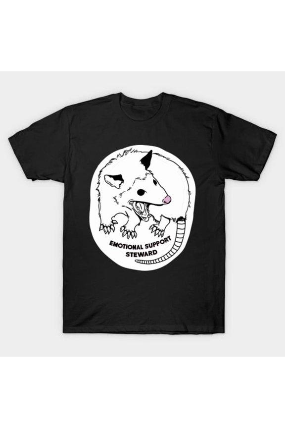 Emotional Support Steward Funny Flight Attendant Aviation Job Humor T-Shirt