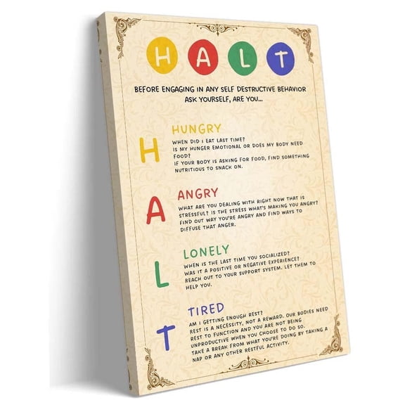 Emotional Therapy Office Decor Prints Mental Health Posters Artwork for Living Room Picture for Bedroom Decoration for Wall Canvas poster