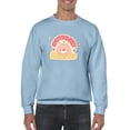 thumbnail image 1 of Emotionally Exhausted Frog Sweatshirt Men -Smartprints Designs, Male 3X-Large, 1 of 4