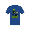 thumbnail image 1 of Emotionally Unavailable Alien Vibes Men's T-shirt, 1 of 3