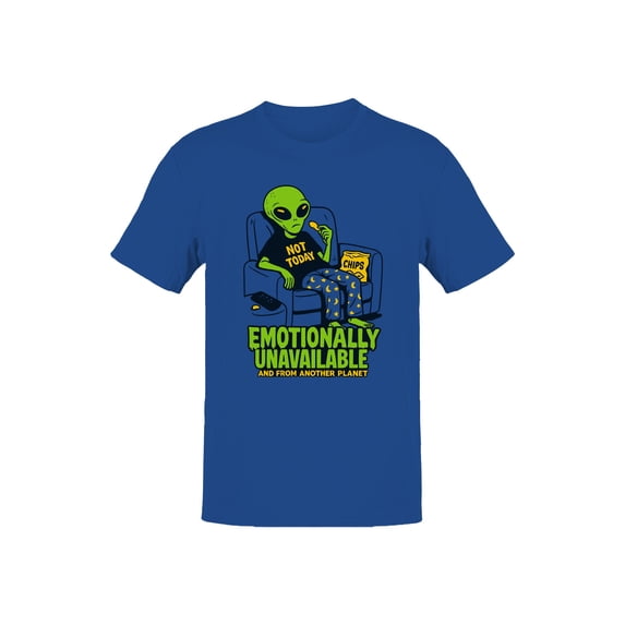 Emotionally Unavailable Alien Vibes Men's T-shirt