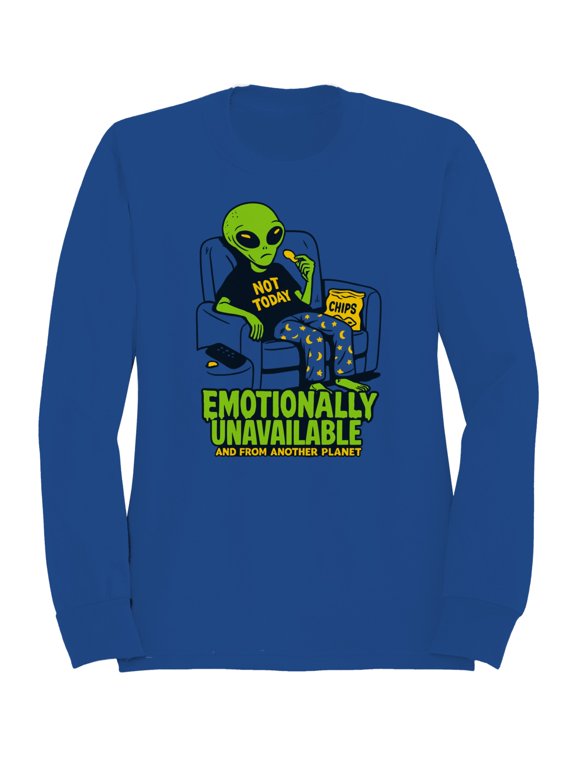 Emotionally Unavailable Alien Vibes Women's Sweatshirt