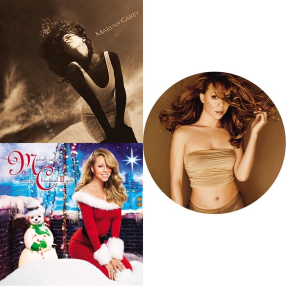 Emotions & Merry Christmas Ii You & Butterfly (Picture Disc) [LP Vinyl Bundle]