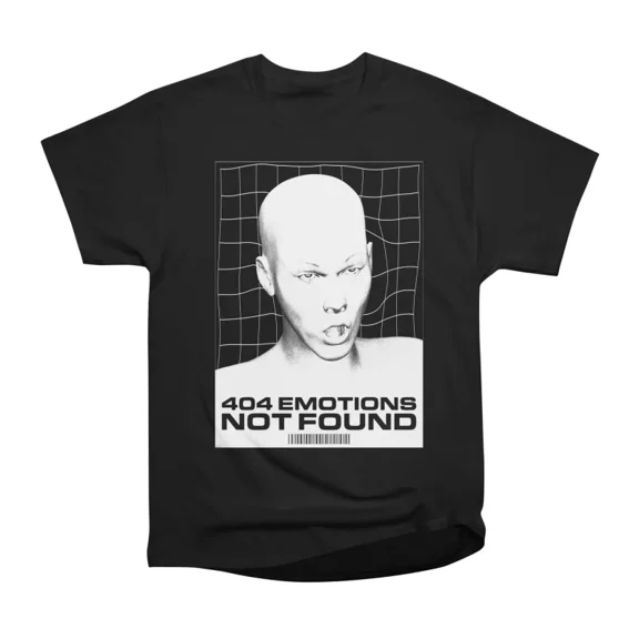 Emotions Not Found T-Shirt Tee Gift For Him Merch For Her Apparel For Friend