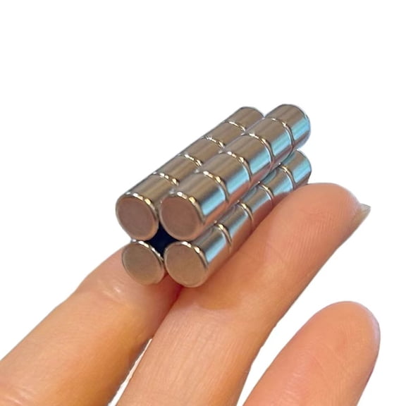 Emovendo 20pcs 1/4 x 1/4" N48 Rare Earth Magnets Disc for Magnetic Crafts