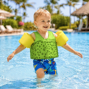Emovendo Swim Vest Arm Bands Adjustable Toddler 1-Pack One Size