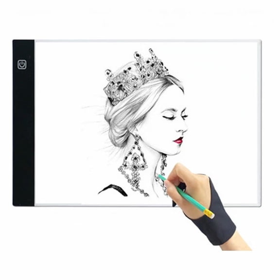 Emovendo Ultra-Thin LED Light Box Tracer Adjustable Brightness USB Powered 9.2x13.2"