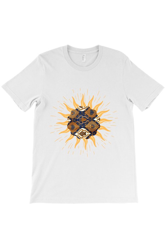 Emoyaty Design of Ornament Abstract with Classic Color Themed - Soft Touch G31364 Unisex T-Shirt, Up to Size 5XL