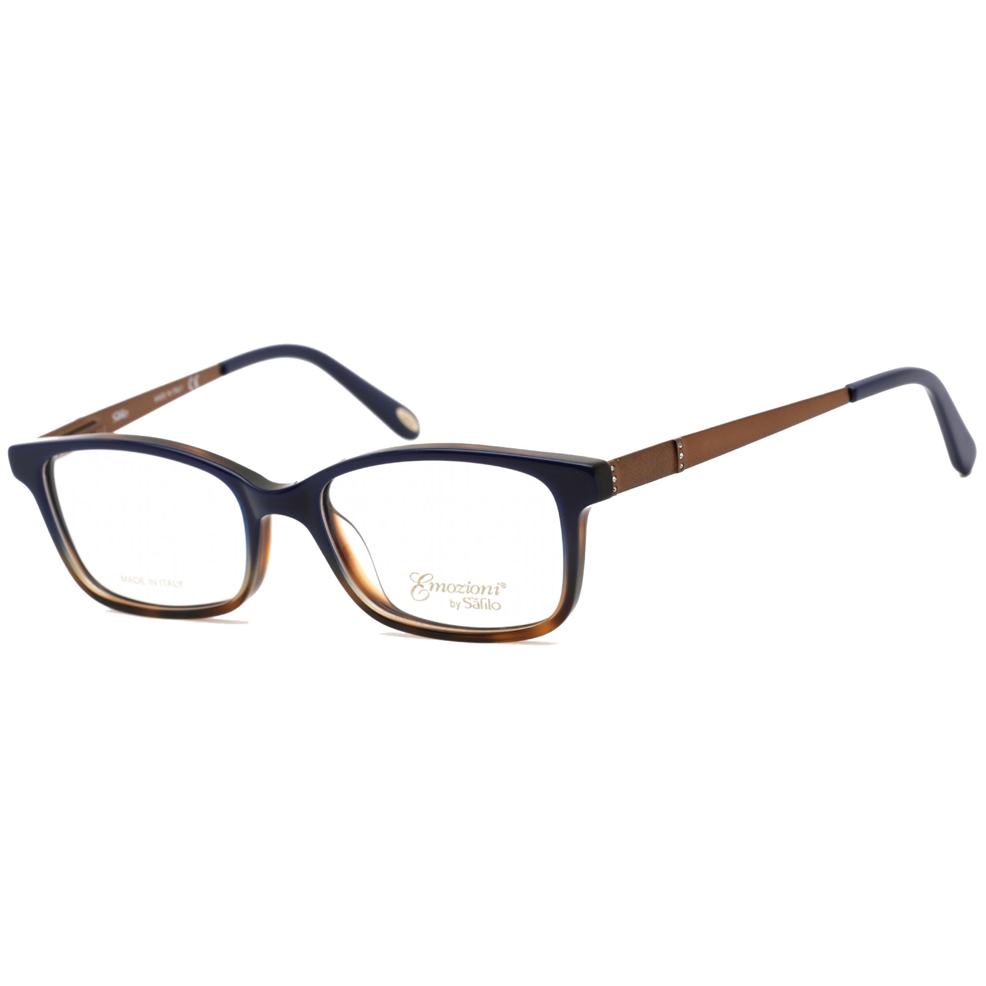 Emozioni 4050 04FK 00 Women's Blue/Havana/Brown Frame Eyeglasses