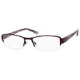 thumbnail image 1 of Emozioni 4354 0DW4 00 Women's Plum Metal Half Rim Frame Eyeglasses, 1 of 2