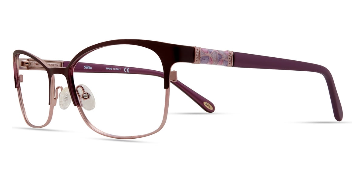 Emozioni 4389 Full Rim Cat Eye/Butterfly Plum Lilc Eyeglasses