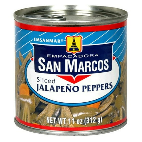 Empacadora San Marcos Sliced Jalapeno Peppers, 11-Ounce Can (Pack of 20)