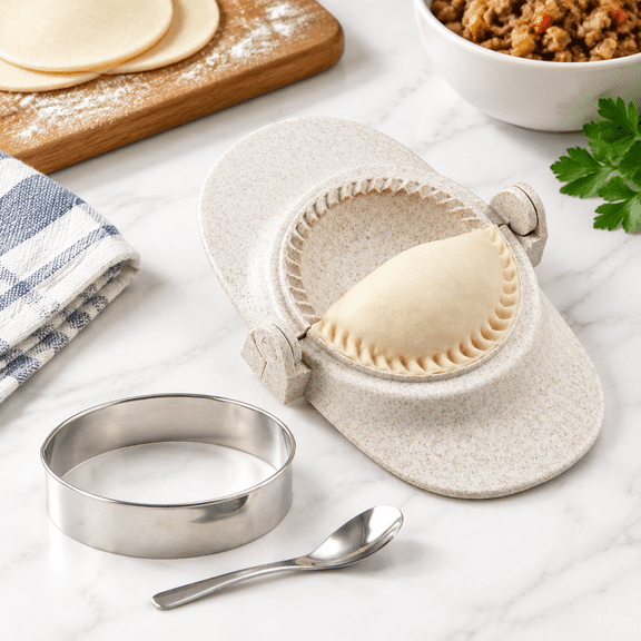Empanada Maker Press 5 Inch Extra Large Dumpling Set