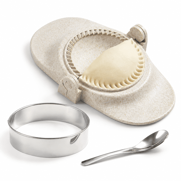 Empanada Maker Press 6 Inch Extra Large Dumpling Set With Dough Mold For Pierogi Pastelitos Calzone Turnovers 6"