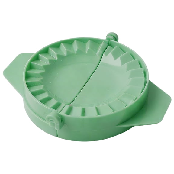 Empanada Maker Press,Dumpling Ravioli Maker Press,Professional Empanadas Mold Ravioli Dumpling Wrap,Plastic Tortilla Folder, Wonton Dough Press for Dough, Dumpling, Pastry, Pie Making(Deep Green)