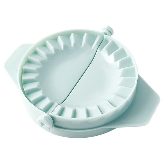 Empanada Maker Press-Professional Empanadas-Mold Ravioli Dumpling Wrap, Tortilla Folder, Wonton Dough Press 2-in-1 Cutter Sealer, Pierogi, Calzone, Hand Pot Pie Maker Wraper, 1Pc(Light Blue,5.4x4.4")