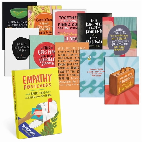 Em & Friends Postcard Books Empathy Postcards Book, 20 Postcards, (Hardcover)