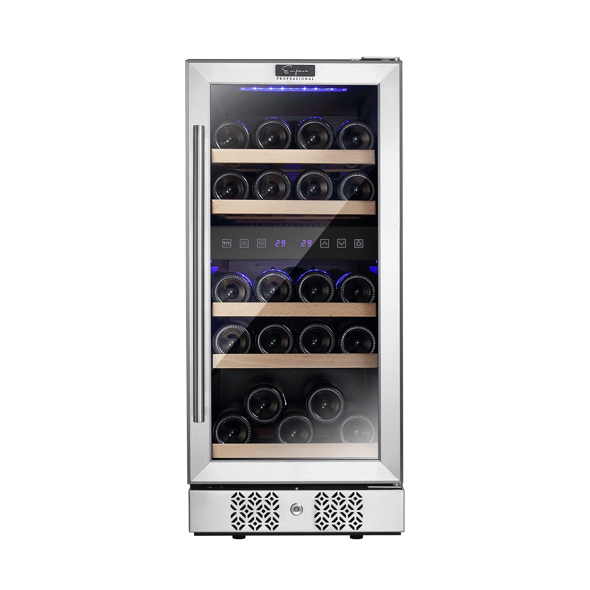 Empava 15 Inch Dual Zone Wine Cooler Wine Fridge WC02D Walmart Business Supplies