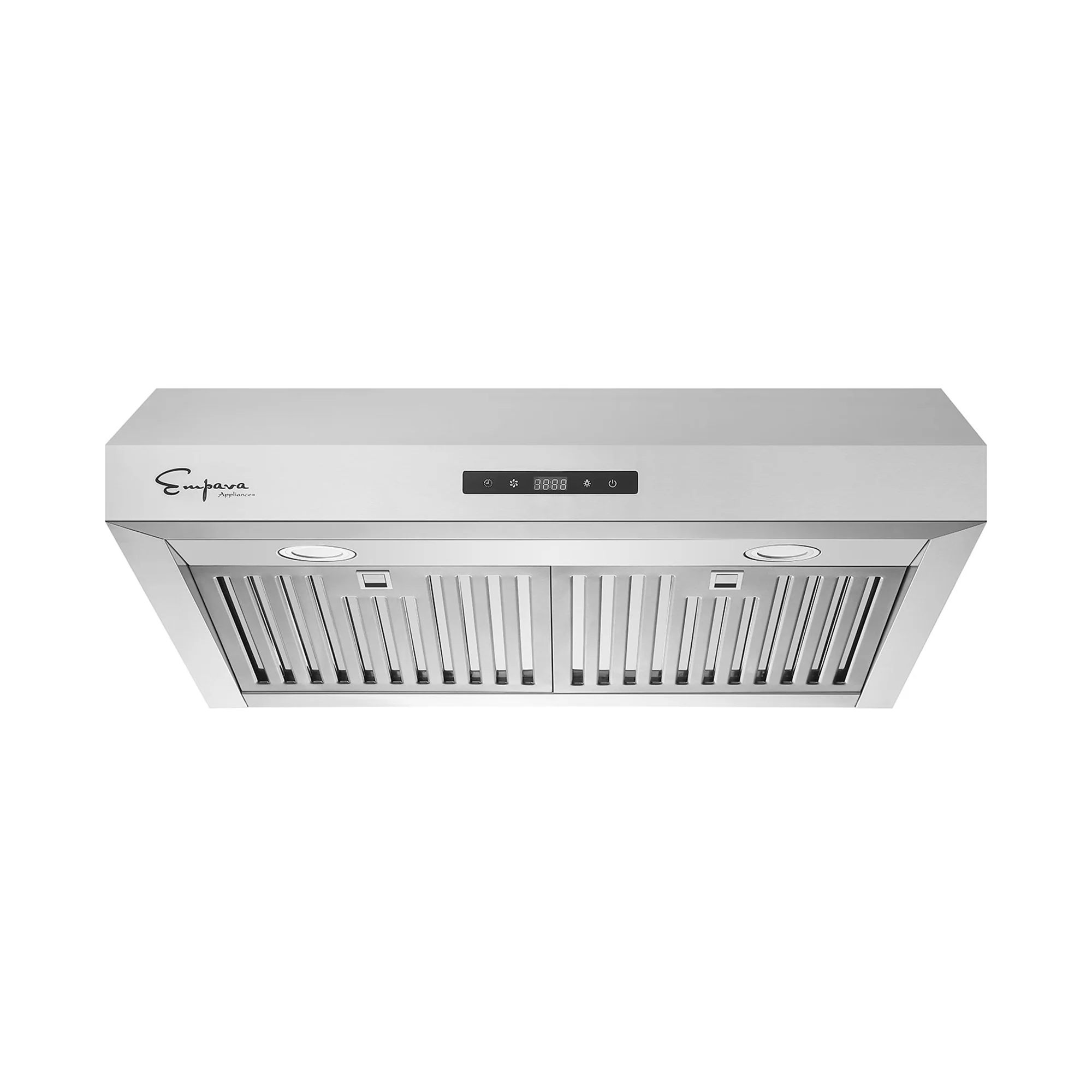 30" Brushed Stainless Steel Under Cabinet Range Hood with Charcoal Filter
