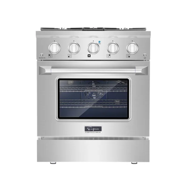 Empava 30 in. ProStyle SlideIn Single Oven Gas Range 30GR07 Walmart